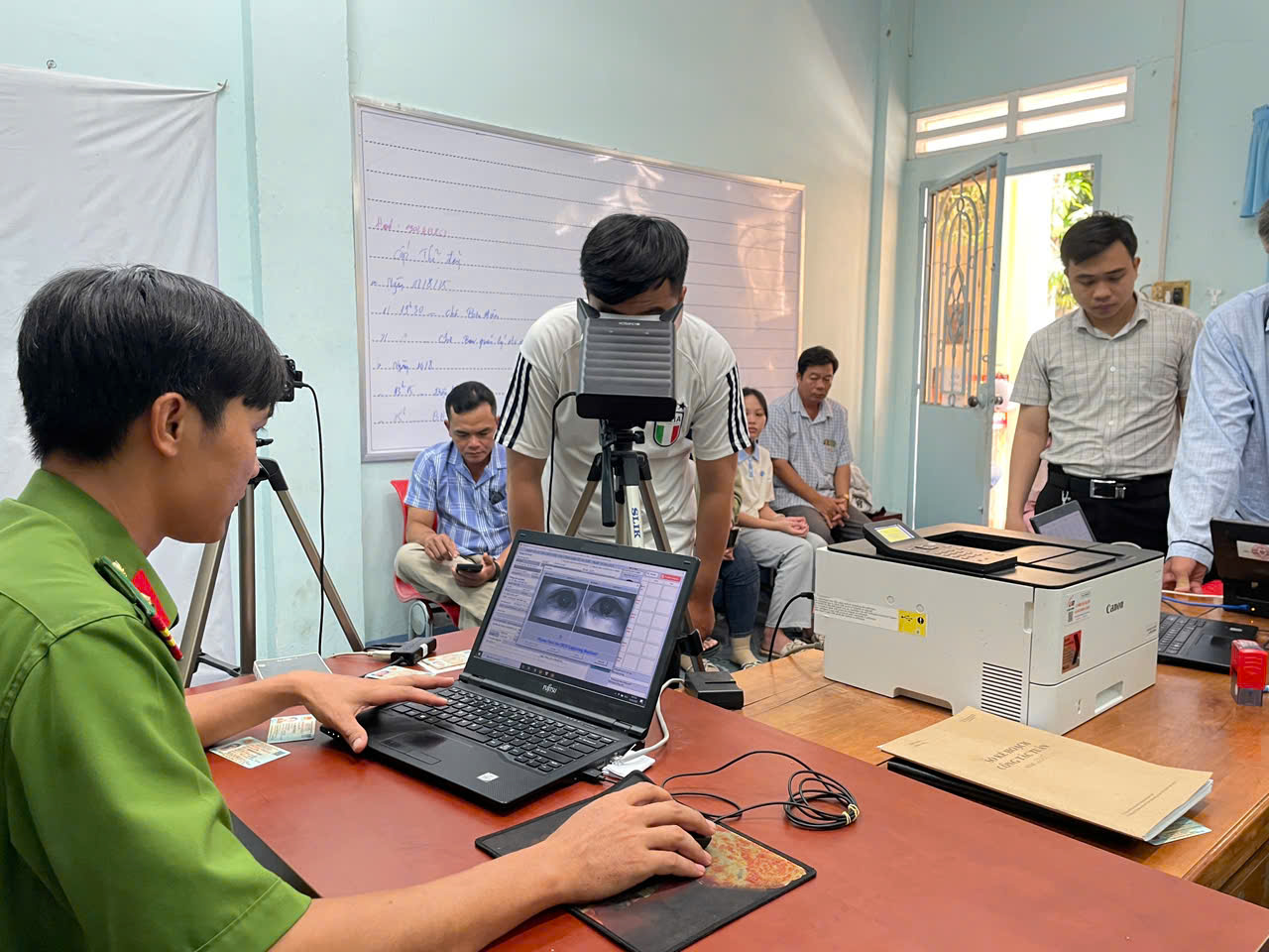 Công an xã Cái Nhum_ Ổn định tổ chức, nâng cao hiệu lực, hiệu quả công tác
