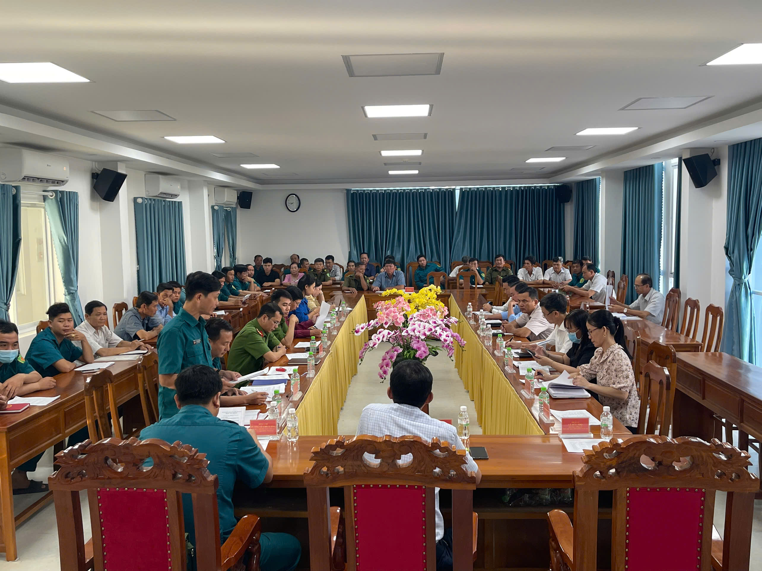 Xã Cái Nhum nâng cao trách nhiệm trong công tác xét duyệt nghĩa vụ quân sự và Công an nhân dân năm 2026