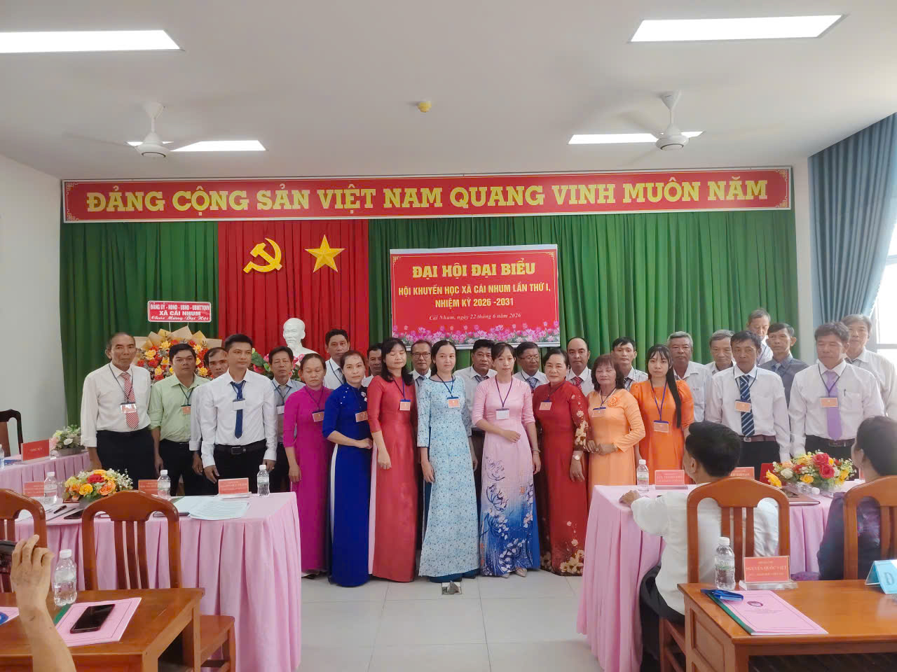 Đại hội Hội Khuyến học xã Cái Nhum lần thứ I: Khuyến học, khuyến tài – Khơi dậy sức mạnh tri thức, kiến tạo động lực phát triển quê hương